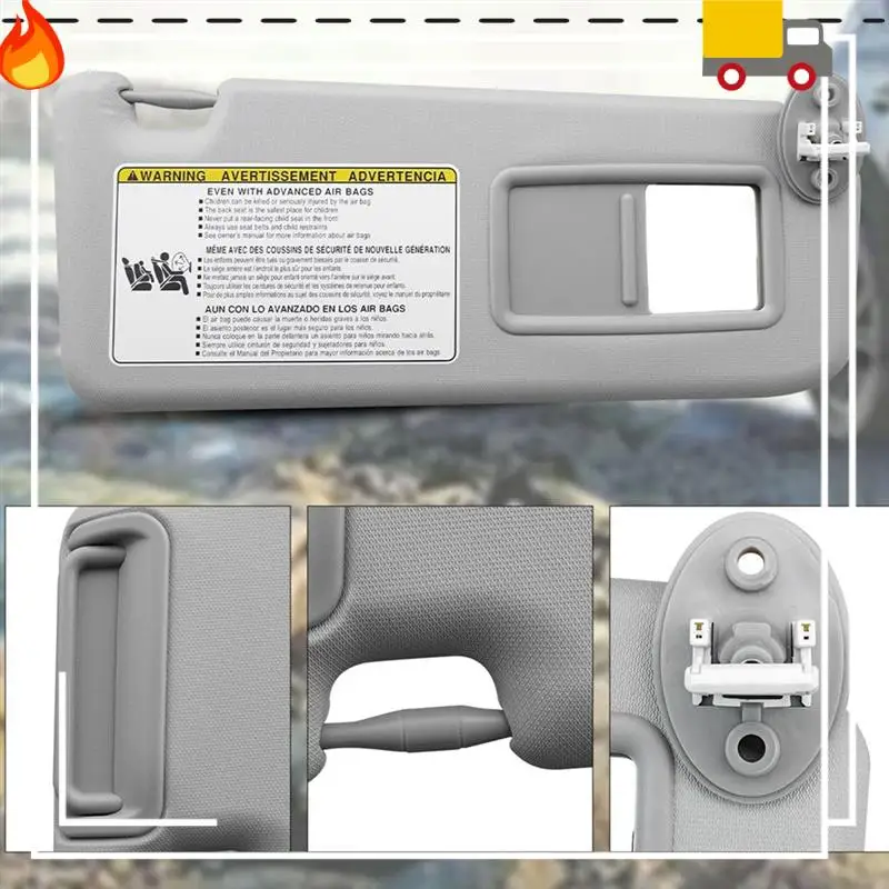Discount-74320-42595-B1 74310-42593-B1 Car Front Left & Right Side Sun Visor Gray For Toyota RAV4 2013-2018
Discount-74320-42595-B1 74310-42593-B1 Car Front Left & Right Side Sun Visor Gray For Toyota RAV4 2013-2018
