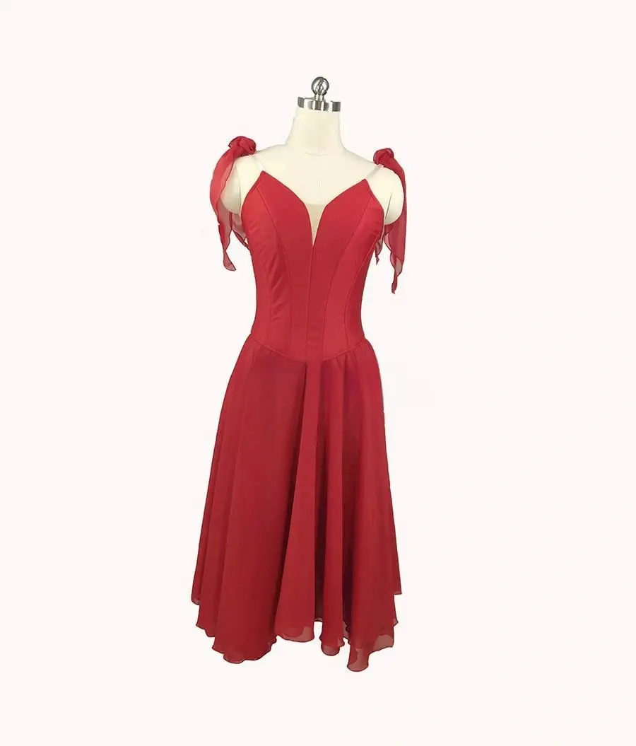 Ballet Cupid competition dress red children adult custom professional ballet pompadour skirt female
Ballet Cupid competition dress red children adult custom professional ballet pompadour skirt female