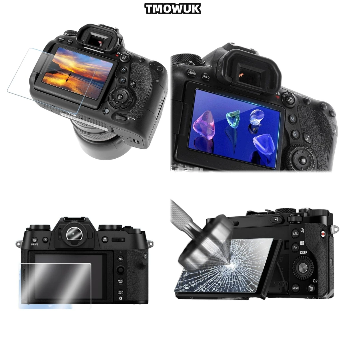 For Fujifilm X-T10 T20 T30 M1 A1 A2 E2 E3 X30 XF10 XS10 XS20 - Anti-Scratch Tempered Glass, 100% Full Coverage
For Fujifilm X-T10 T20 T30 M1 A1 A2 E2 E3 X30 XF10 XS10 XS20 - Anti-Scratch Tempered Glass, 100% Full Coverage