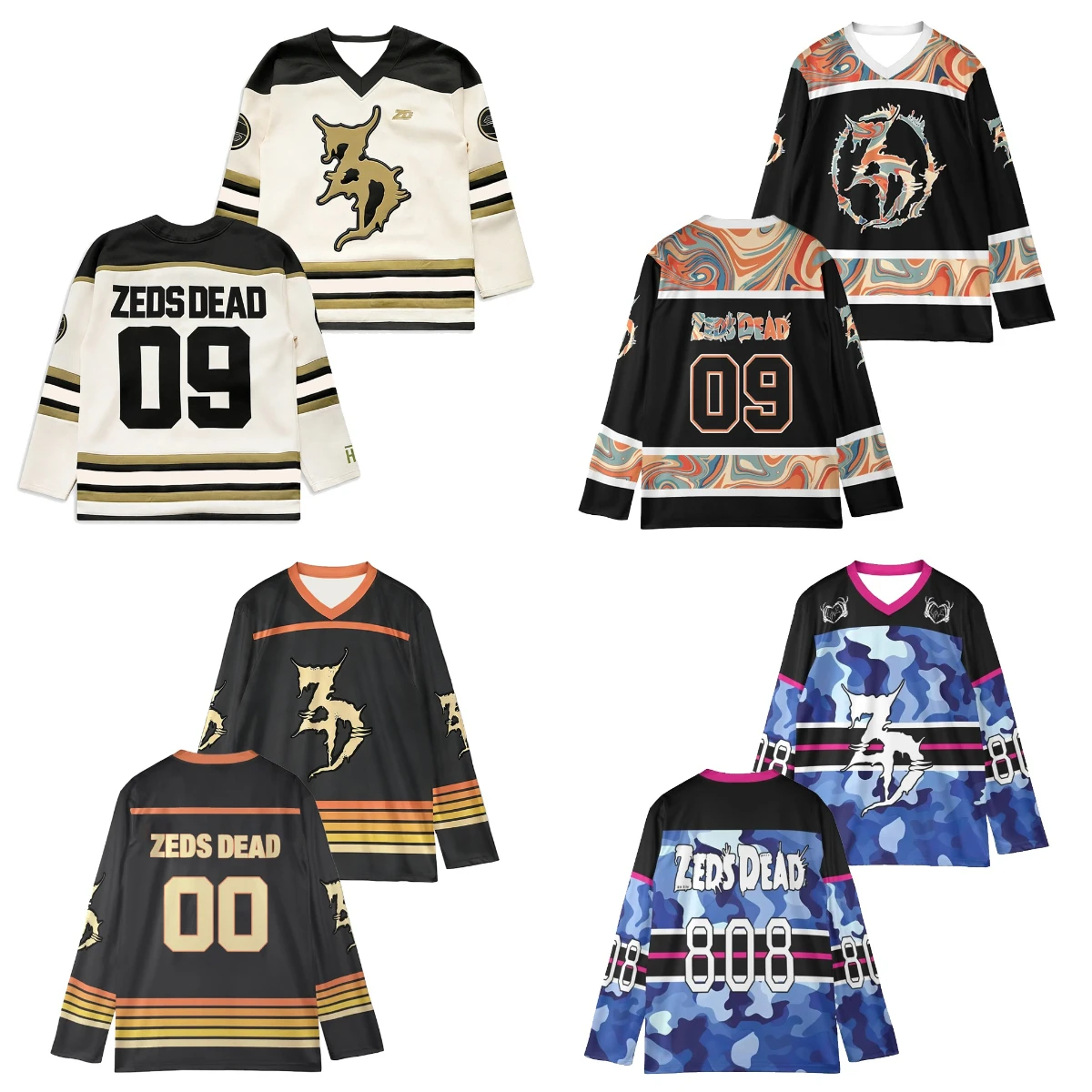 Zeds Dead Merch Hockey Jersey 2026 Music Festival V-Neck Long Sleeve Loose Top Shirts Women Men Athletic T-shirts
Zeds Dead Merch Hockey Jersey 2026 Music Festival V-Neck Long Sleeve Loose Top Shirts Women Men Athletic T-shirts
