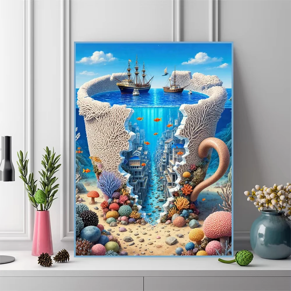 500/1000/1200/2000 PCS Jigsaw Puzzles Wonderful World under the Sea Family Activity Games for Gameroom Bedroom Gifts Frameless
500/1000/1200/2000 PCS Jigsaw Puzzles Wonderful World under the Sea Family Activity Games for Gameroom Bedroom Gifts Frameless