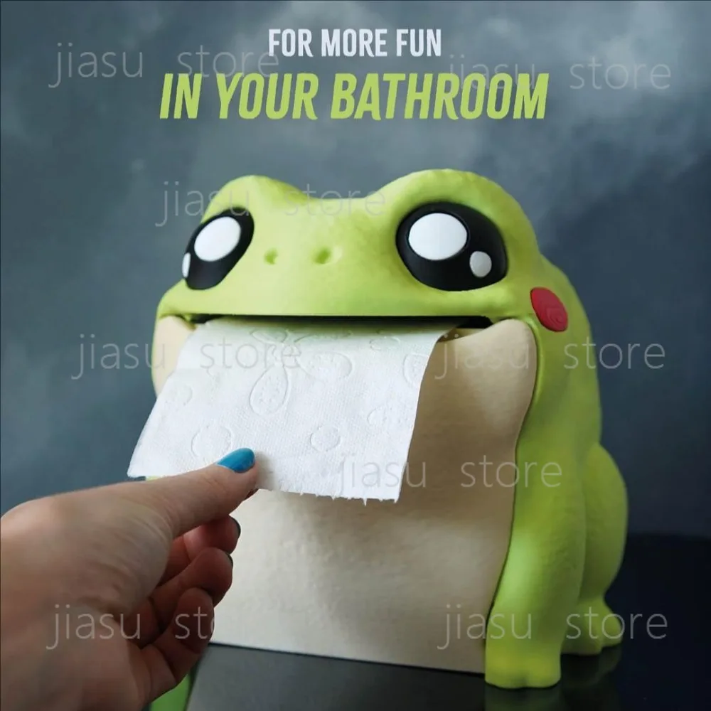 Frog Funny Toilet Paper Holder Creative Design Paper Towels Holders Large Opening Bathroom Dispensers Accessories Supplies
Frog Funny Toilet Paper Holder Creative Design Paper Towels Holders Large Opening Bathroom Dispensers Accessories Supplies