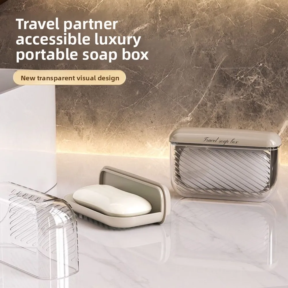 Portable Travel Soap Dish With Transparent Sealing Cover Storage Container Soap Box Pink Bathroom Soap Rack Outdoor Tourism
Portable Travel Soap Dish With Transparent Sealing Cover Storage Container Soap Box Pink Bathroom Soap Rack Outdoor Tourism