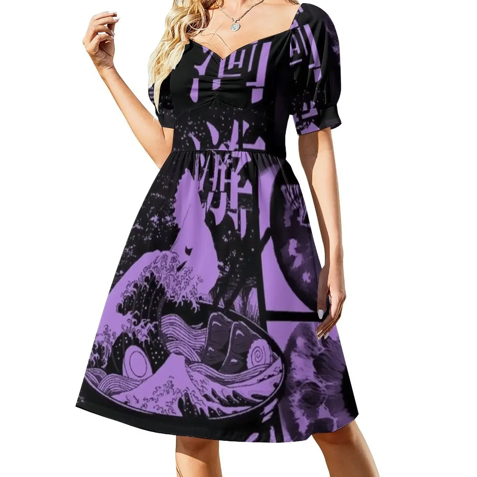 Purple Aesthetic Short-Sleeved Dress women's fashion dresses dress for women 2025 dress for women summer
Purple Aesthetic Short-Sleeved Dress women's fashion dresses dress for women 2025 dress for women summer