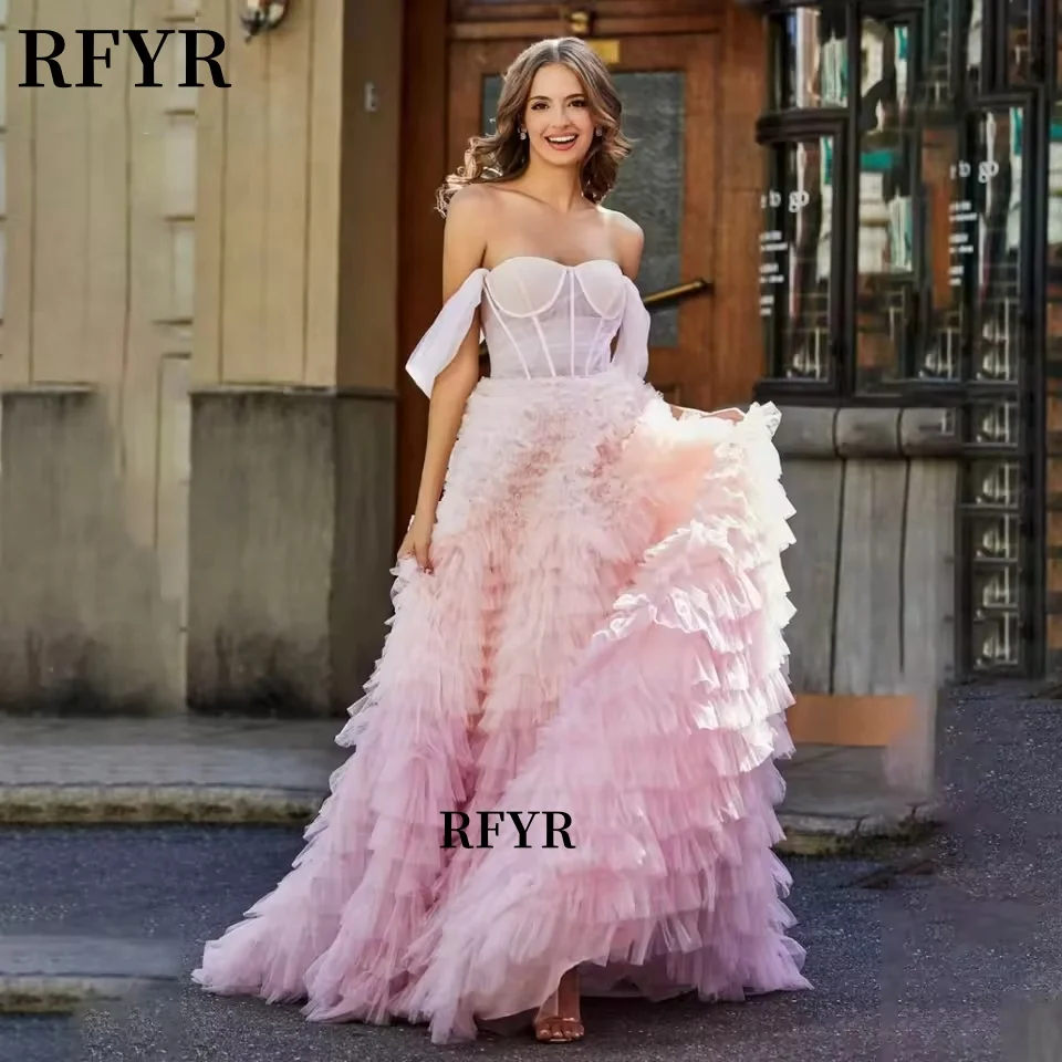 RFYR A Line Evening Dress Multilayer Prom Dress 2025 Luxury Ball Gown Party Dress Princess فساتين مناسبة رسمية Customized
RFYR A Line Evening Dress Multilayer Prom Dress 2025 Luxury Ball Gown Party Dress Princess فساتين مناسبة رسمية Customized