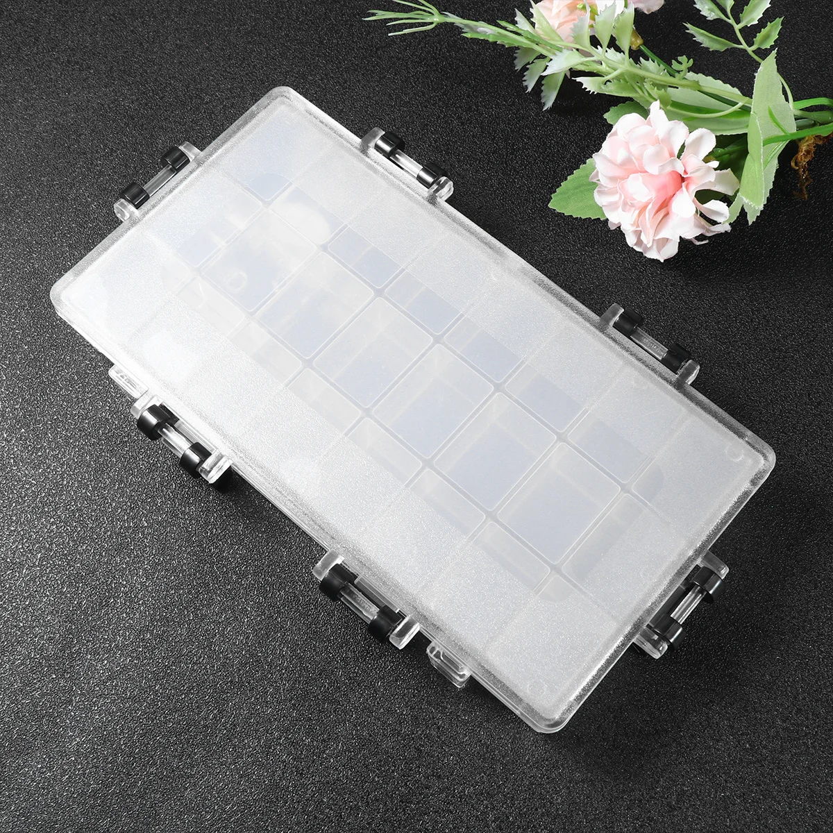 1Pcs Transparent Color Mixing Box 24 Grids Large Capacity Paint Palette Nail Art Palette Watercolor Pigment Holder for Painters
1Pcs Transparent Color Mixing Box 24 Grids Large Capacity Paint Palette Nail Art Palette Watercolor Pigment Holder for Painters
