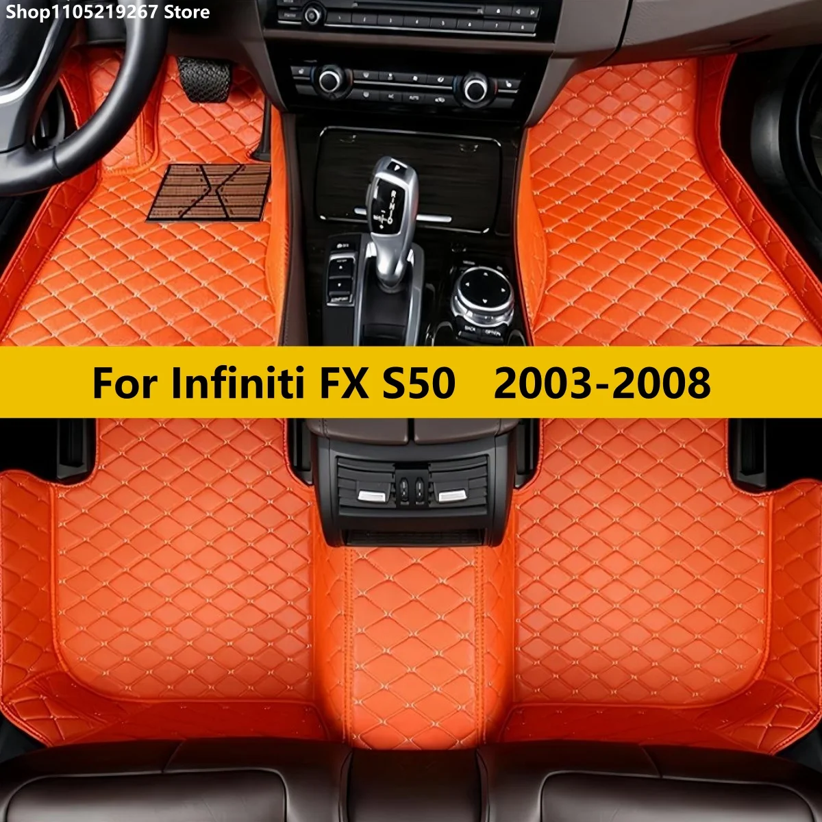 Автомобильные коврики подходят для Infiniti FX S50 2003 2004 2005 2006 2007 2008, автомобильные аксессуары, ковры, полный комплект кожаных ковриков
Автомобильные коврики подходят для Infiniti FX S50 2003 2004 2005 2006 2007 2008, автомобильные аксессуары, ковры, полный комплект кожаных ковриков