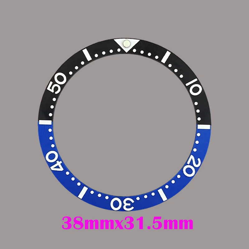 Flat Ceramic Bezel Insert 38mm*31.5mm Watch Substitute Watch Insert Bezel Ring Fit SKX007 SKX009 Case NH35 NH36 Watch Parts
Flat Ceramic Bezel Insert 38mm*31.5mm Watch Substitute Watch Insert Bezel Ring Fit SKX007 SKX009 Case NH35 NH36 Watch Parts