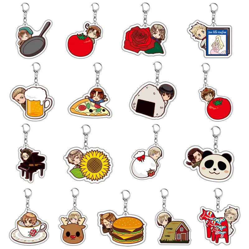 Axis Powers Feliciano Vargas Anime Acrylic Funny Keychain New Animation Related Product Girls Gift Key Chain Charm Souvenir Bag
Axis Powers Feliciano Vargas Anime Acrylic Funny Keychain New Animation Related Product Girls Gift Key Chain Charm Souvenir Bag