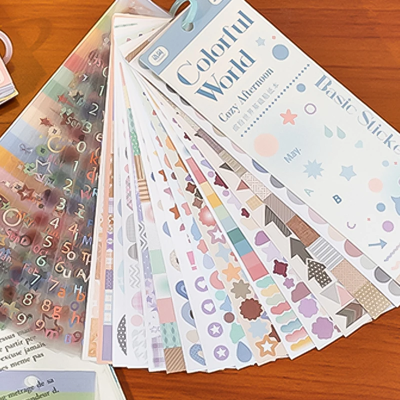 2 книги-альбома с цветными стикерами в стиле макарон, универсальные для украшения дневников и альбомов, незаменимые для любителей рукоделия
2 книги-альбома с цветными стикерами в стиле макарон, универсальные для украшения дневников и альбомов, незаменимые для любителей рукоделия