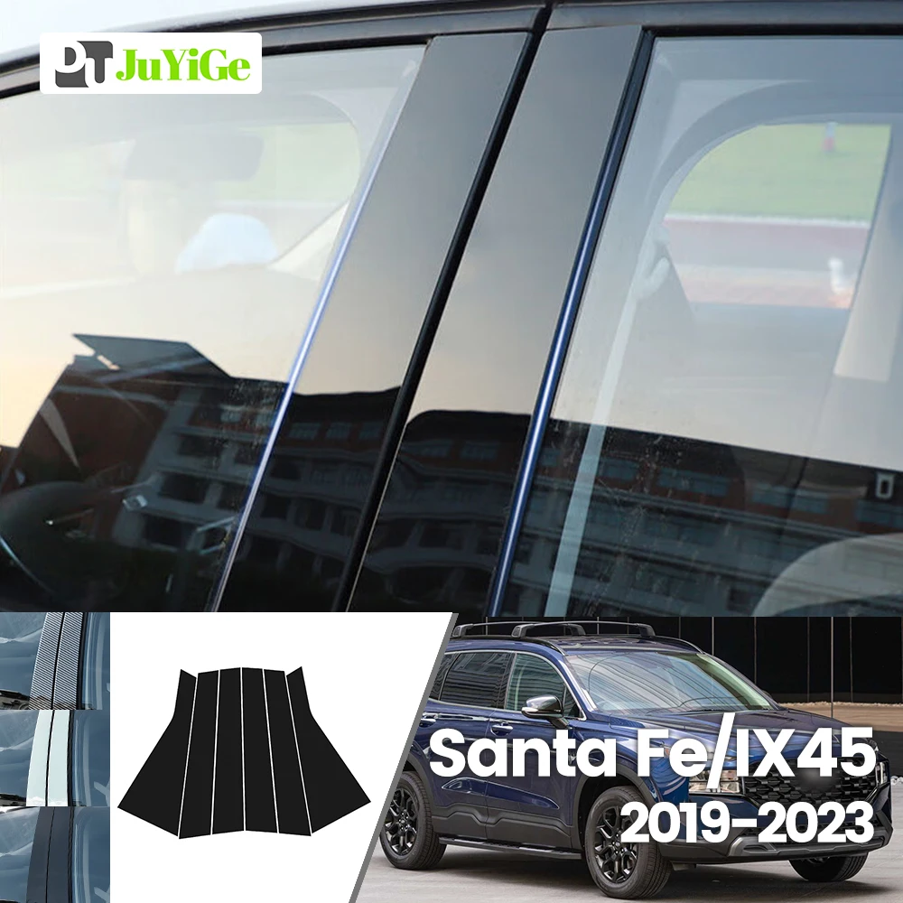 For Hyundai Santa Fe IX45 2019-2023 2020 2021 2022 Bright Black Carbon Fibre Window Door B C Sticker
For Hyundai Santa Fe IX45 2019-2023 2020 2021 2022 Bright Black Carbon Fibre Window Door B C Sticker