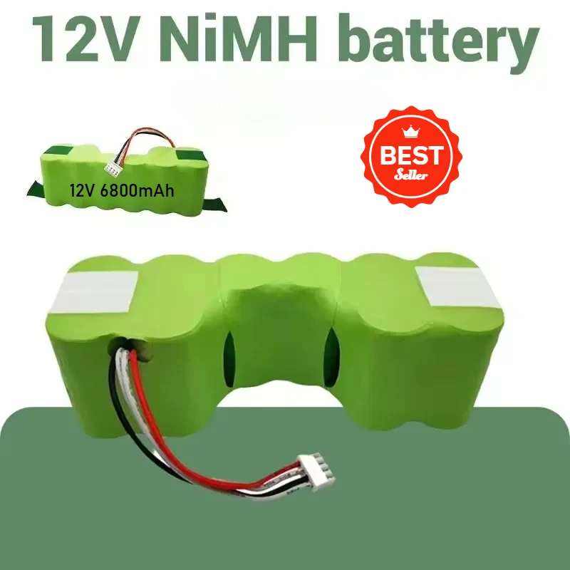 Для Ecovacs Deebot DE5G DD35 DG710 DM88 для Deebot 610 901 902 Замена аккумулятора 12 В 6800 мАч NI-MH аккумулятора
Для Ecovacs Deebot DE5G DD35 DG710 DM88 для Deebot 610 901 902 Замена аккумулятора 12 В 6800 мАч NI-MH аккумулятора