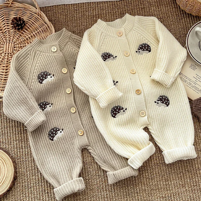 2025 Spring New Baby Clothes Animal Embroidery Girls Rompers Single Breast Boys Jumpsuits
2025 Spring New Baby Clothes Animal Embroidery Girls Rompers Single Breast Boys Jumpsuits