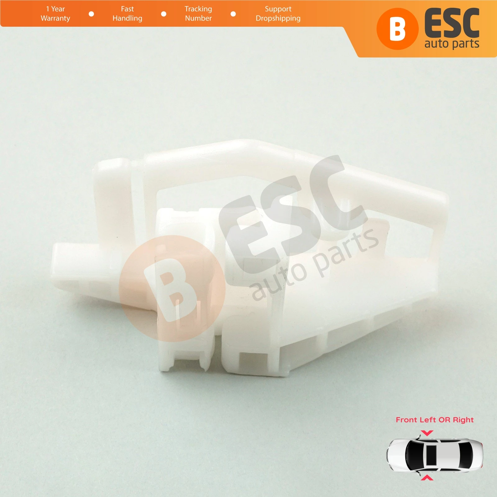 EWR61 Window Regulator Clips B Front Left or Right for Renault Megane MK2 Peugeot 206 206+ Citroen XSara Picasso N68 4/5 Door
EWR61 Window Regulator Clips B Front Left or Right for Renault Megane MK2 Peugeot 206 206+ Citroen XSara Picasso N68 4/5 Door