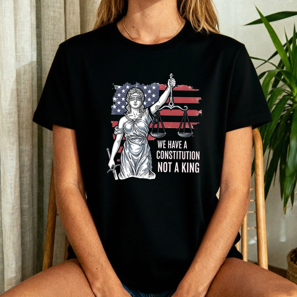 We Have A Constitution Not A King Shirt Patriotic 250th Anniversary Tee 1776 2026 Independence Day Protest 4th of July Tshirt
We Have A Constitution Not A King Shirt Patriotic 250th Anniversary Tee 1776 2026 Independence Day Protest 4th of July Tshirt