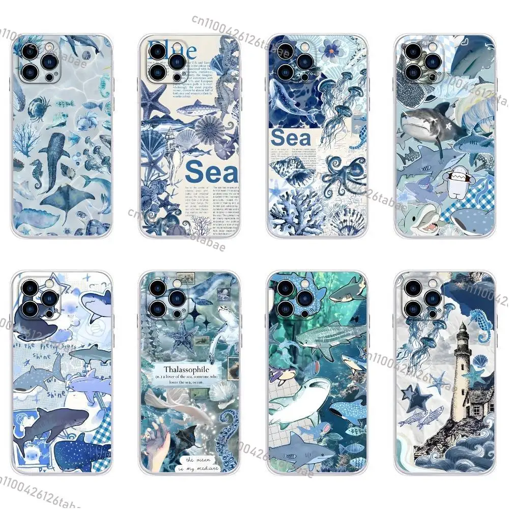 Fish Shark Blue Sea Ocean Phone Case for iPhone 16,15,14,13,12,11 Pro,Max,17,Air,E,Mini Anti-Fingerprint Anti-Shock Rear Cover
Fish Shark Blue Sea Ocean Phone Case for iPhone 16,15,14,13,12,11 Pro,Max,17,Air,E,Mini Anti-Fingerprint Anti-Shock Rear Cover