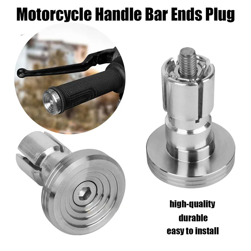 2pcs Motorcycle Handle Bar Ends Plug Grips Universal Handlebar Plug Caps Slider Scooter Motor Bike Aluminum for Honda for Yamaha
2pcs Motorcycle Handle Bar Ends Plug Grips Universal Handlebar Plug Caps Slider Scooter Motor Bike Aluminum for Honda for Yamaha