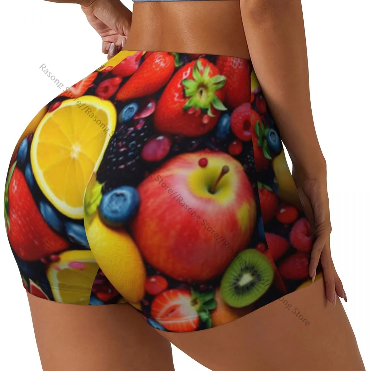 Yoga Shorts Fruit And Berry Background Women Biker Tight Elastic Workout Sports Leggings Sportswear
Yoga Shorts Fruit And Berry Background Women Biker Tight Elastic Workout Sports Leggings Sportswear