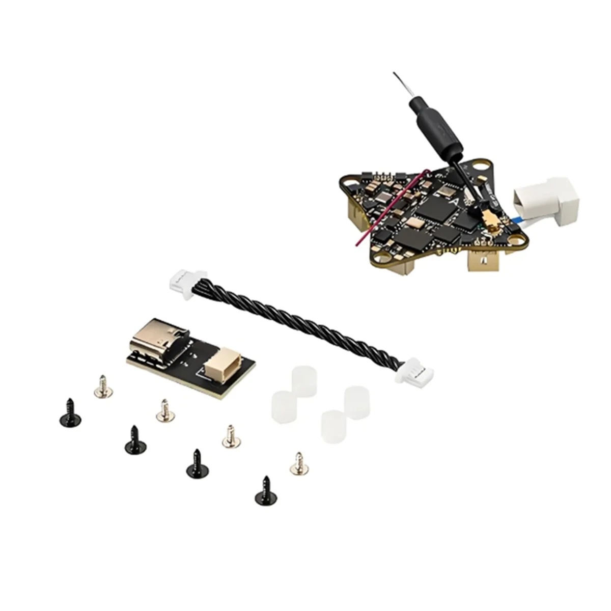 B94A Matrix 1S Brushless 5-in-1 Flight Controller AIO Brushless Flight Controller Integrated ESC Accessories
B94A Matrix 1S Brushless 5-in-1 Flight Controller AIO Brushless Flight Controller Integrated ESC Accessories