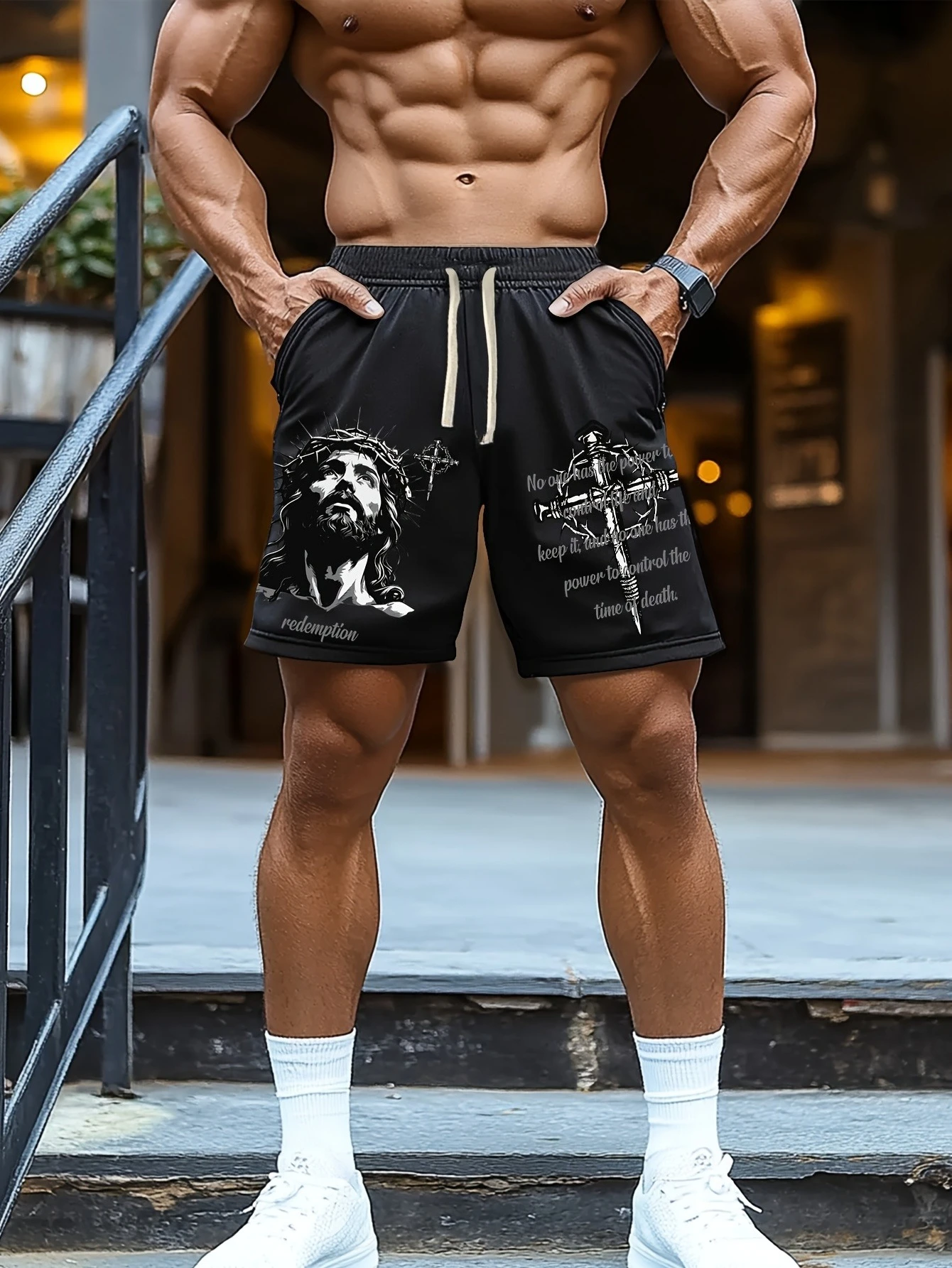 Men's casual pattern waist shorts for all seasons sports casual fashion comfortable shorts Harajuku pattern streetwear
Men's casual pattern waist shorts for all seasons sports casual fashion comfortable shorts Harajuku pattern streetwear