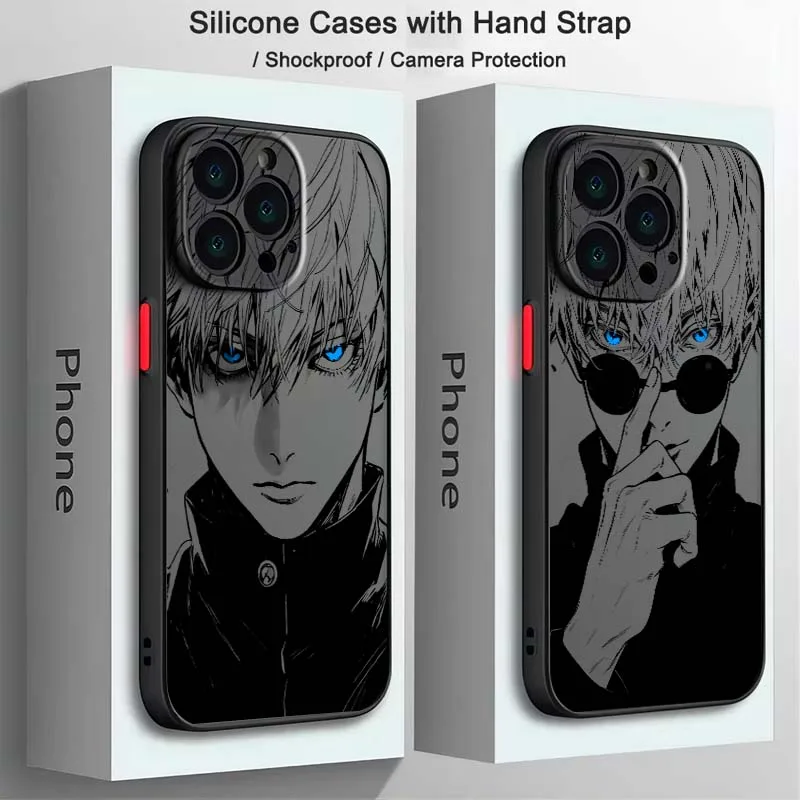 Anime Gojo Jujutsu Kaisen Art Phone Case For Apple iPhone 17 16e 16 15 14 13 12 11 XS X Pro Max Plus Frosted Translucent
Anime Gojo Jujutsu Kaisen Art Phone Case For Apple iPhone 17 16e 16 15 14 13 12 11 XS X Pro Max Plus Frosted Translucent