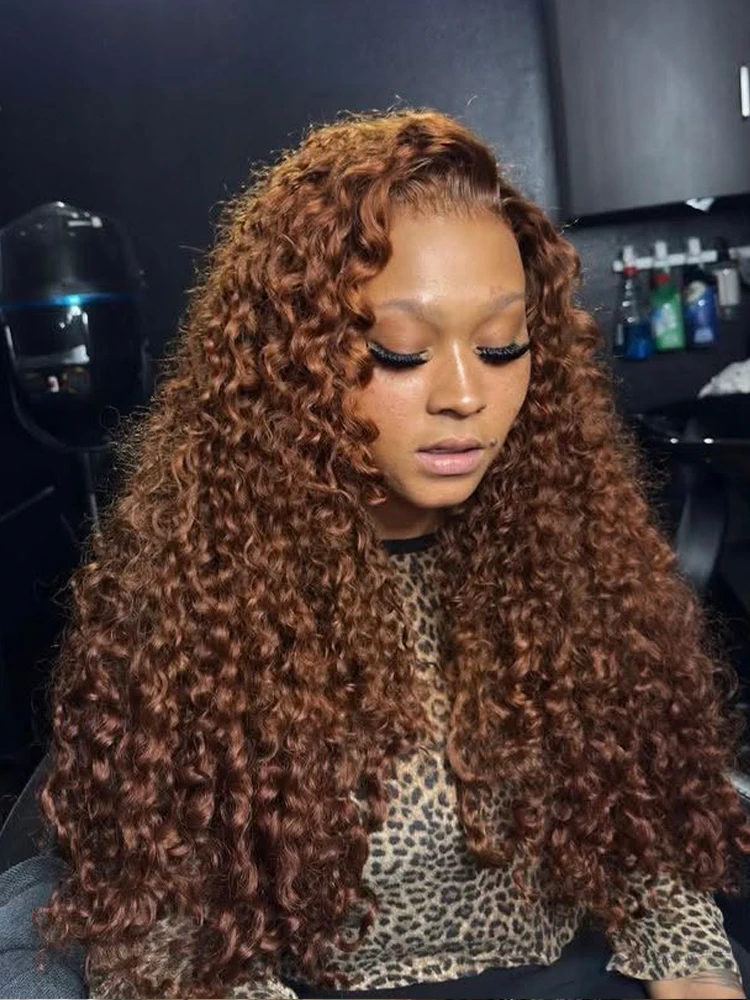 Chocolate Brown 30 Inch Loose Deep Wave Human Hair Wigs 13x4 13x6 Curly Hd Lace Frontal Wig Colored Pre-Plucked Human Hair Wigs
Chocolate Brown 30 Inch Loose Deep Wave Human Hair Wigs 13x4 13x6 Curly Hd Lace Frontal Wig Colored Pre-Plucked Human Hair Wigs