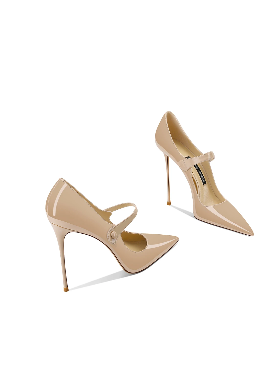 One-word Buckle Belt Versatile Nude 2025 Spring New Pointed Head Thin Heel Light Mouth Single Shoes High Heels Women
One-word Buckle Belt Versatile Nude 2025 Spring New Pointed Head Thin Heel Light Mouth Single Shoes High Heels Women