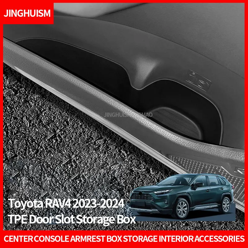 For Toyota RAV4 2023-2024 TPE Door Slot Storage Box, Door Edge Box, Car Interior Modification Storage Box Interior Accessories
For Toyota RAV4 2023-2024 TPE Door Slot Storage Box, Door Edge Box, Car Interior Modification Storage Box Interior Accessories