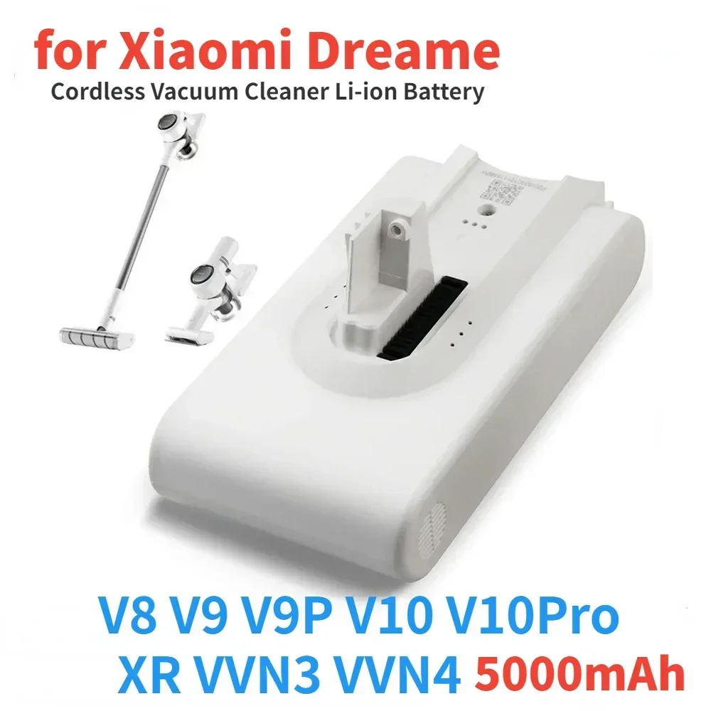 Original 5000mAh Lithium Battery for Dreame V9 V10 XR VVN3 VVN4 V8 Handheld Cordless Vacuum Cleaner Parts Replacement Battery
Original 5000mAh Lithium Battery for Dreame V9 V10 XR VVN3 VVN4 V8 Handheld Cordless Vacuum Cleaner Parts Replacement Battery