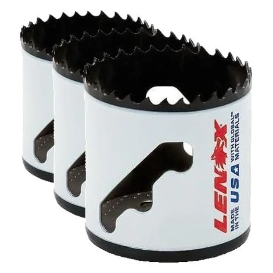 Tools - 3003232L Bi-Metal Speed Slot Hole Saw with T3 Technology 2" Pack of 3
Tools - 3003232L Bi-Metal Speed Slot Hole Saw with T3 Technology 2" Pack of 3