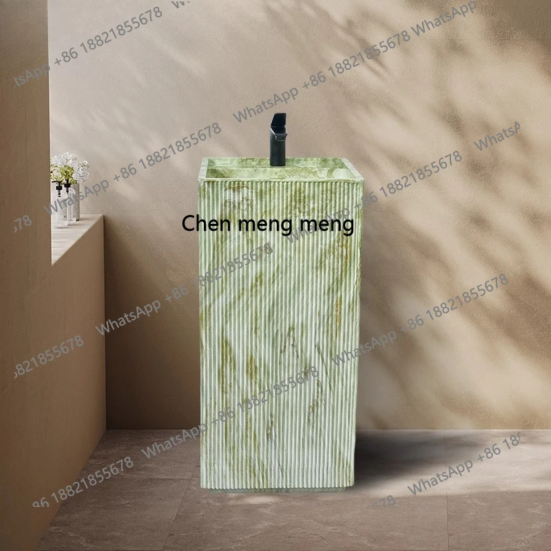 MF Minimalist, column-type washbasin marble stone pattern personalized column basin integrated floor-to-ceiling washbasin
MF Minimalist, column-type washbasin marble stone pattern personalized column basin integrated floor-to-ceiling washbasin