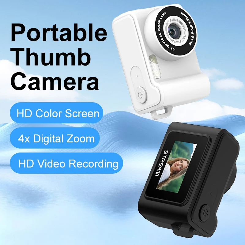 Новая цифровая камера 4K, мини-камера, уличная цифровая видеокамера с защитой от сотрясений, вспышка, видеорегистратор, маленькая видеокамера для начинающих
Новая цифровая камера 4K, мини-камера, уличная цифровая видеокамера с защитой от сотрясений, вспышка, видеорегистратор, маленькая видеокамера для начинающих