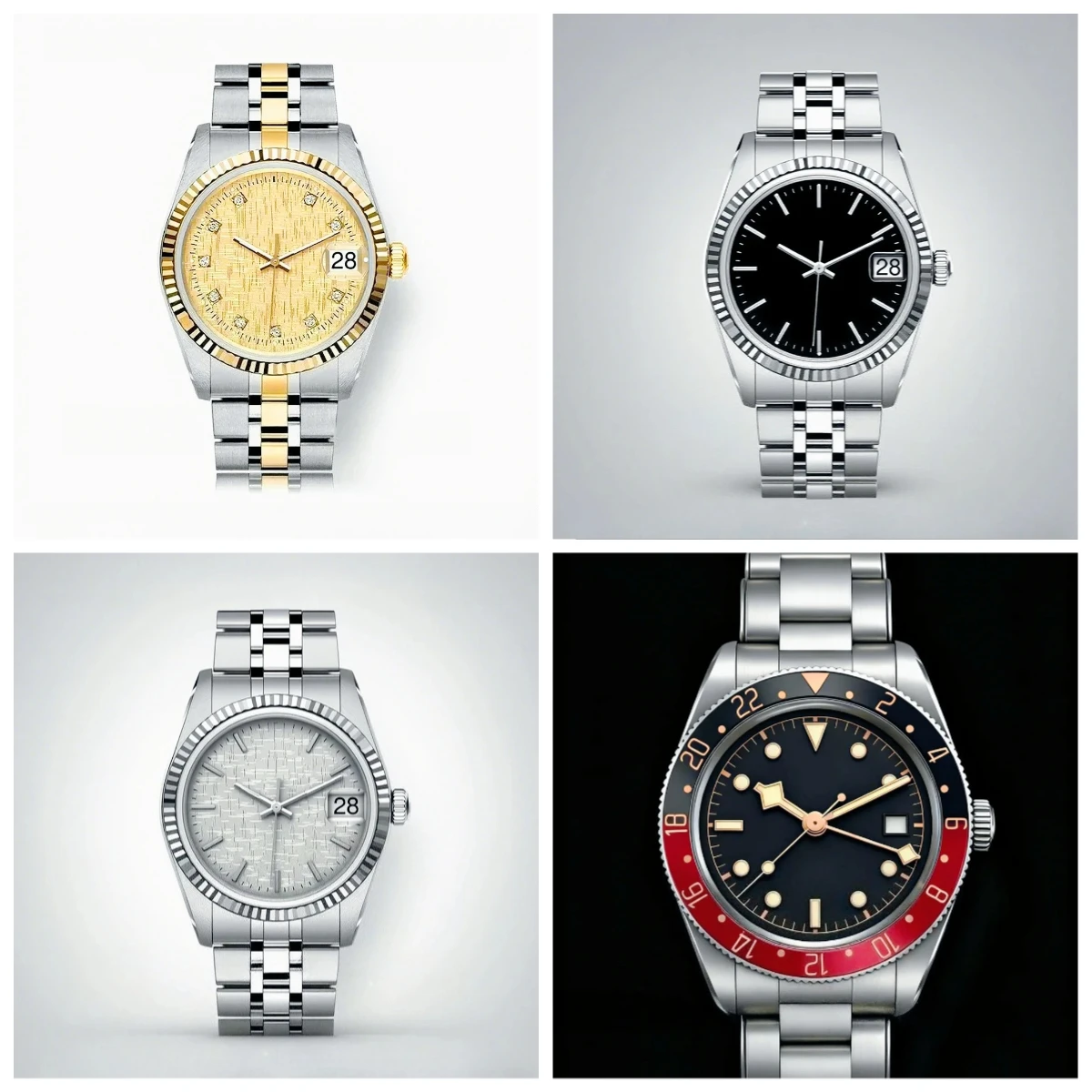 High End Brand New Men Luxury Automatic Mechanical Watches Elegant Black Blue Tone GMT Timing System 42mm Scratch Resistant
High End Brand New Men Luxury Automatic Mechanical Watches Elegant Black Blue Tone GMT Timing System 42mm Scratch Resistant