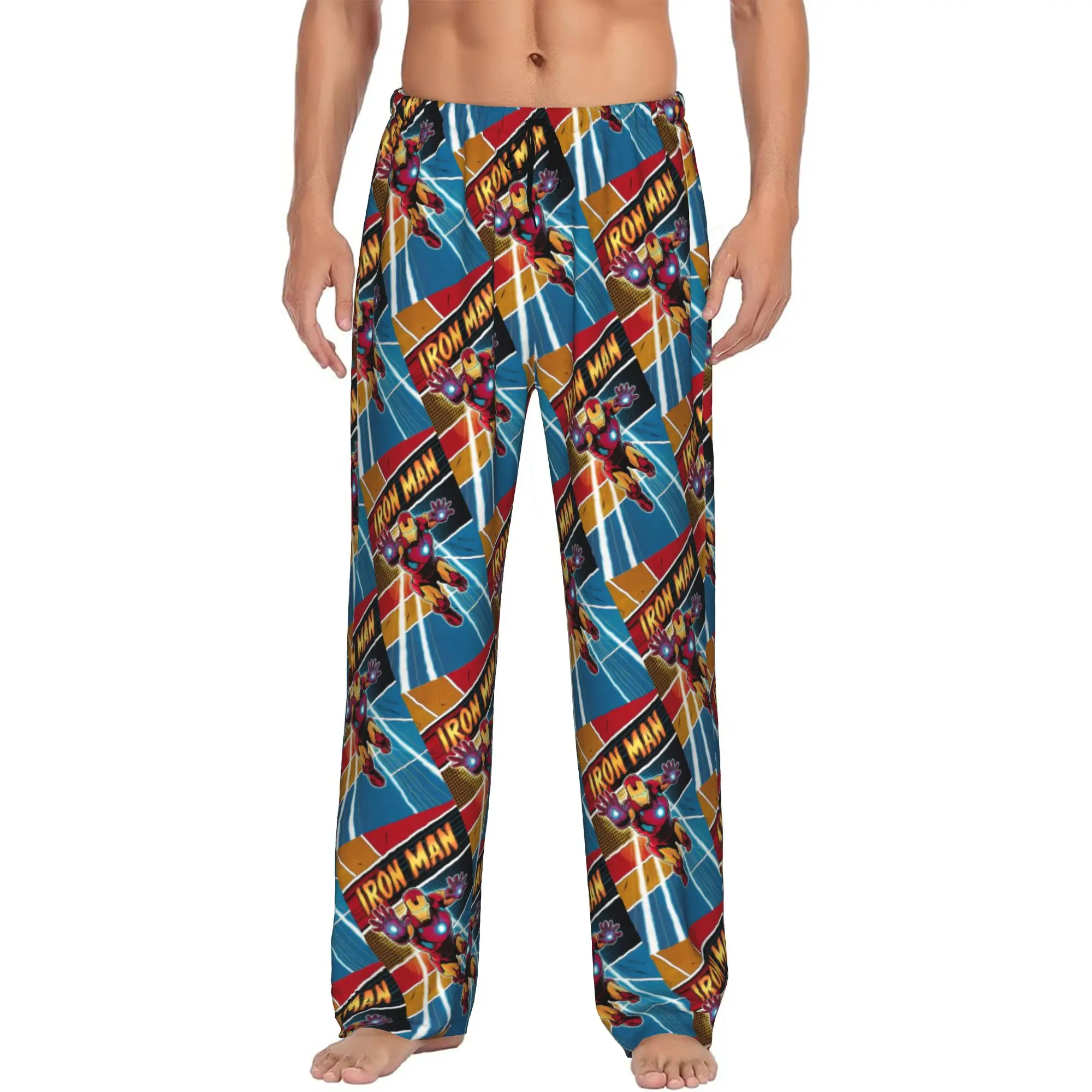 Custom Men Iron Anime Man Pajama Pants Print Sleep Sleepwear Bottoms with Pockets
Custom Men Iron Anime Man Pajama Pants Print Sleep Sleepwear Bottoms with Pockets