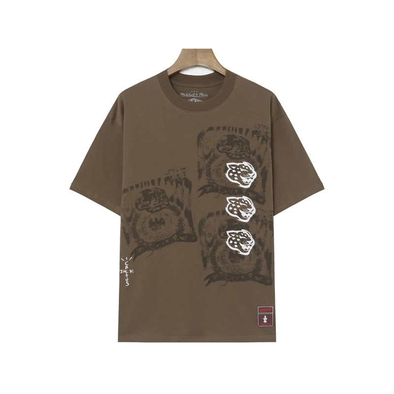 American High Street Cactus Jack Tee Summer Letter-printed Short Sleeve Casual Loose Couple T-shirt for Men Women
American High Street Cactus Jack Tee Summer Letter-printed Short Sleeve Casual Loose Couple T-shirt for Men Women