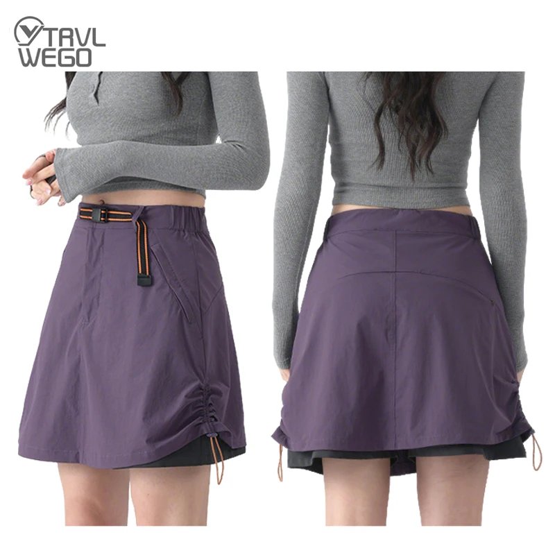 TRVLWEGO женские походные шорты-кюлоты с карманами и поясом, быстросохнущие, эластичные, легкие, для кемпинга, путешествий на открытом воздухе
TRVLWEGO женские походные шорты-кюлоты с карманами и поясом, быстросохнущие, эластичные, легкие, для кемпинга, путешествий на открытом воздухе