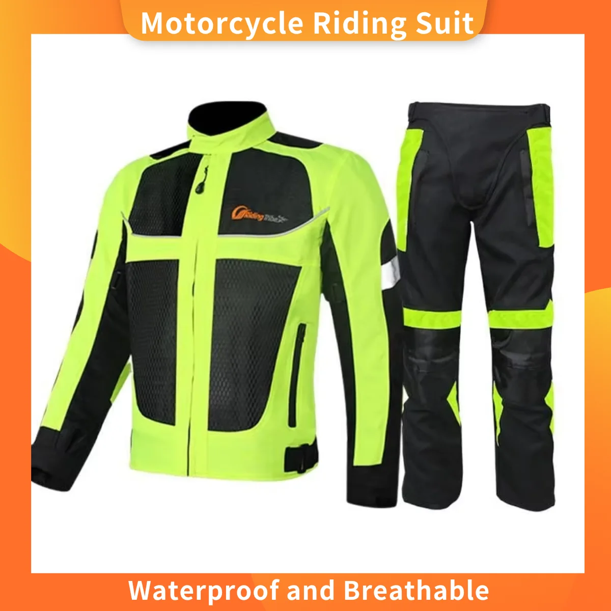 Motorcycle Racing Suit Waterproof and Breathable Motorcycle Riding Suit Reflective with Removable Lining Protective Equipment
Motorcycle Racing Suit Waterproof and Breathable Motorcycle Riding Suit Reflective with Removable Lining Protective Equipment