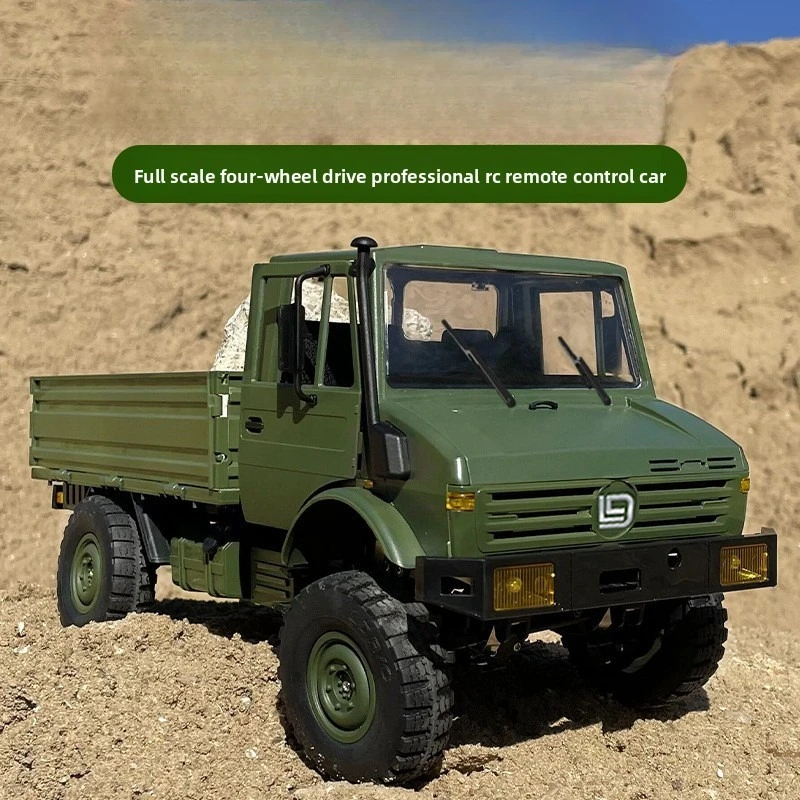 NEW LD-P06 Unimog U1300 Model 1/12 RC Off-road Climbing Car RTR Full Scale Remote Control Car Boy Gift Toy
NEW LD-P06 Unimog U1300 Model 1/12 RC Off-road Climbing Car RTR Full Scale Remote Control Car Boy Gift Toy