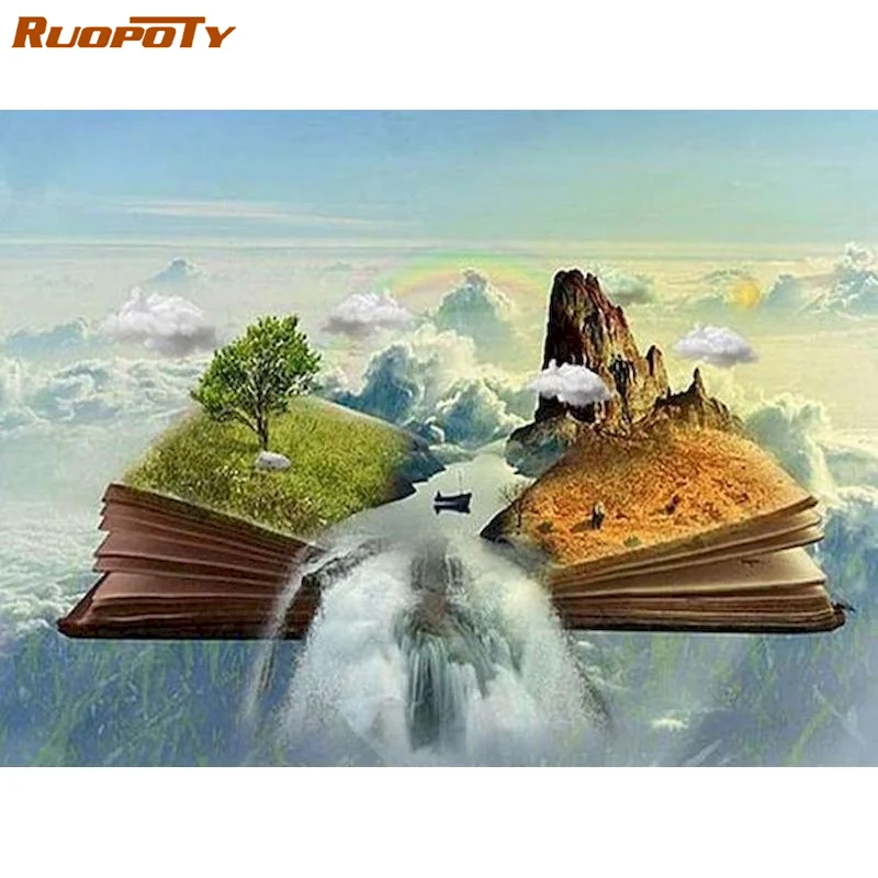 RUOPOTY 5D DIY Frame Full Diamond Embroidery Sale "Abstract book" Diamond Painting Cross Stitch Rhinestone Home Decoration
RUOPOTY 5D DIY Frame Full Diamond Embroidery Sale "Abstract book" Diamond Painting Cross Stitch Rhinestone Home Decoration