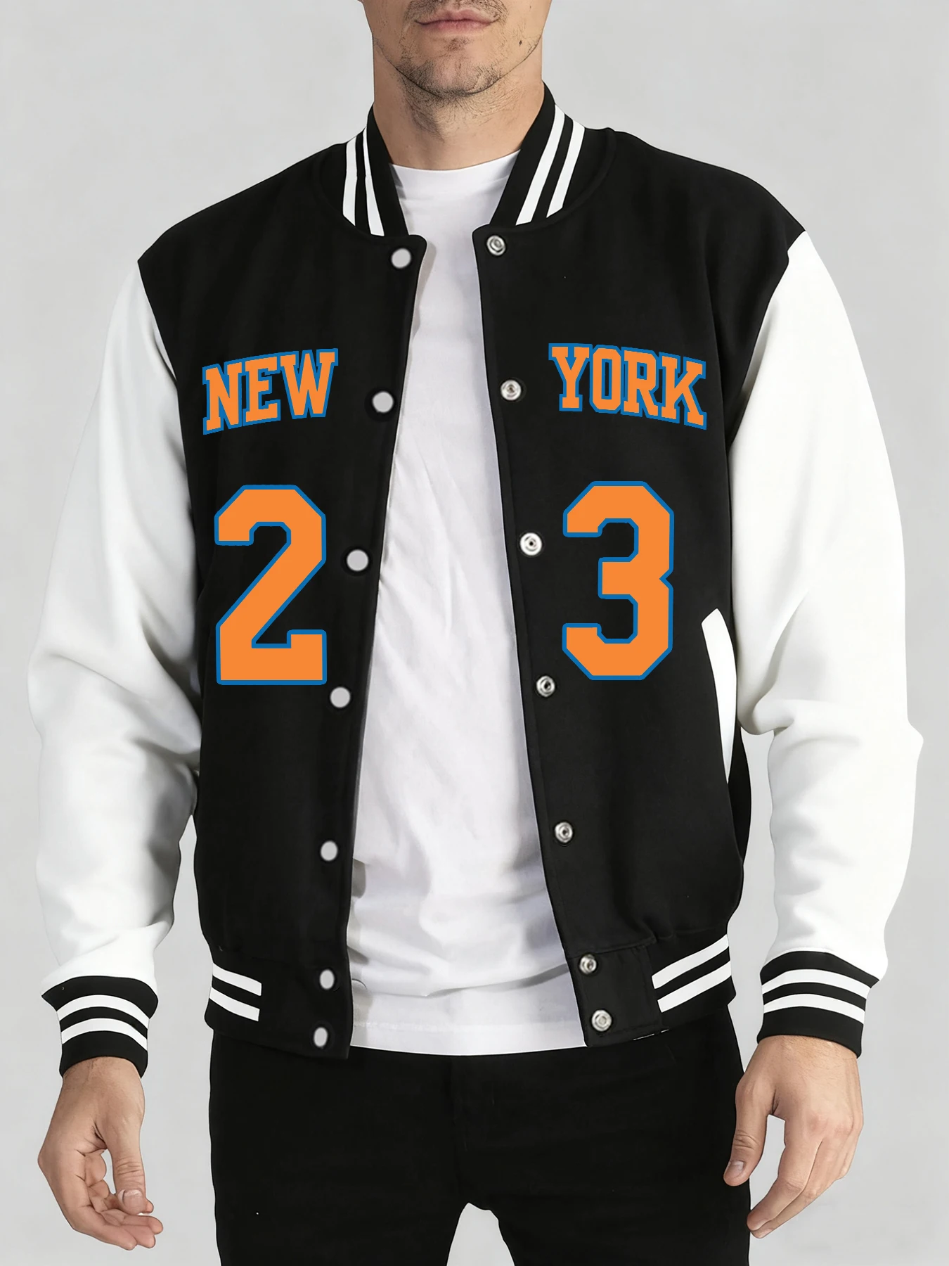 Brooklyn New York 1898 Letter Prints Men'S Jackets Pocket Sport Baseball Uniform Loose High Street Menswear Vintage Casual Veste
Brooklyn New York 1898 Letter Prints Men'S Jackets Pocket Sport Baseball Uniform Loose High Street Menswear Vintage Casual Veste