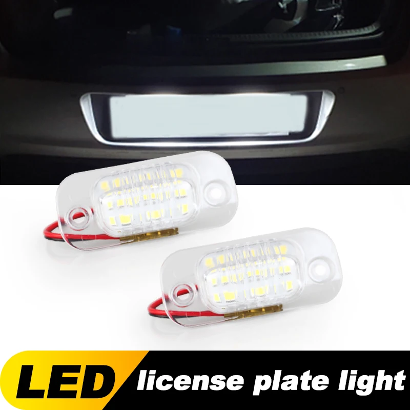 2Pcs 12V LED License Number Plate Light Lamp For VW Golf 3 Polo 3 Classic Variant Seat Ibiza Cordoba Vario 6K OEM# 1H6943021C
2Pcs 12V LED License Number Plate Light Lamp For VW Golf 3 Polo 3 Classic Variant Seat Ibiza Cordoba Vario 6K OEM# 1H6943021C