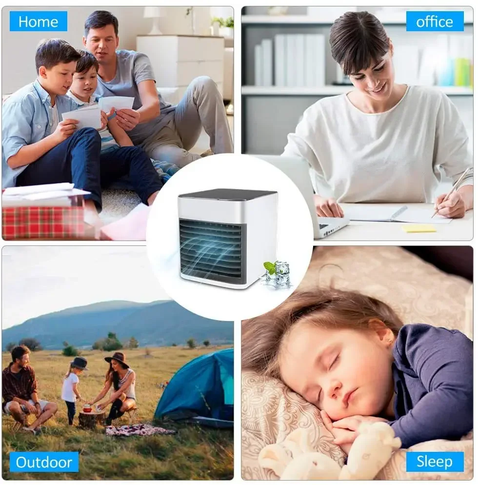 Household Mini Thermantidote Water Adding Ice Towel Filter Cotton USB Office and Dormitory Portable Air Conditioner Air Cooler
Household Mini Thermantidote Water Adding Ice Towel Filter Cotton USB Office and Dormitory Portable Air Conditioner Air Cooler