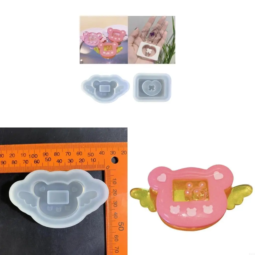 91AF Bear Bowknot Ornament Silicone Mold Pendant Handmade Bag Decor Mold
91AF Bear Bowknot Ornament Silicone Mold Pendant Handmade Bag Decor Mold
