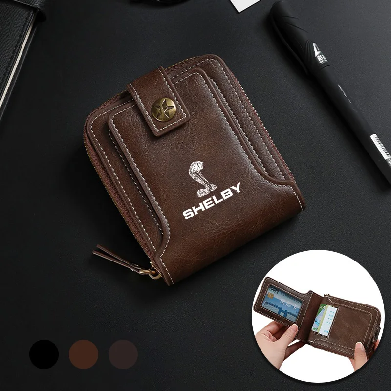 For Ford Shelby Ranger Mustang GT GT350 GT500 Transit Fender Fusion Kuga Customized Car Wallet Leather Buckle Wallet Coin Purse
For Ford Shelby Ranger Mustang GT GT350 GT500 Transit Fender Fusion Kuga Customized Car Wallet Leather Buckle Wallet Coin Purse