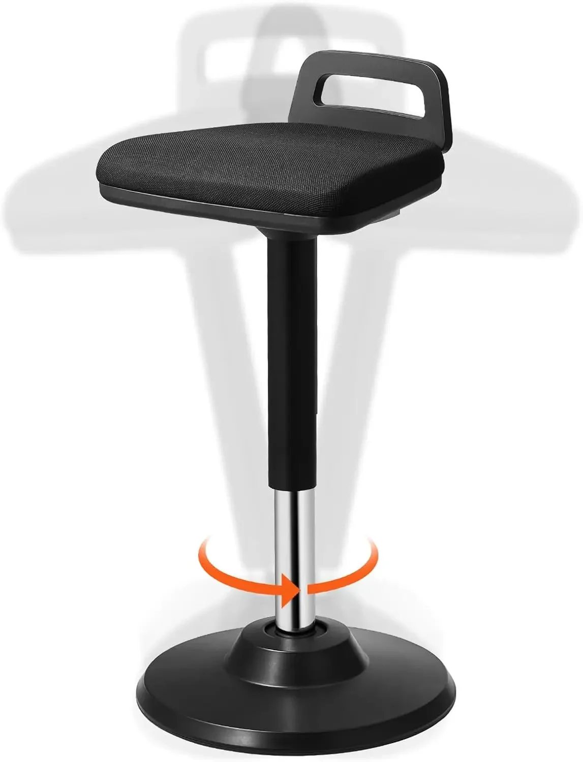 Active Chair with Handle, Height-Adjustable (24.6-34.4") Wobble Chair Made of Elastic Fabric & 45 mm Foam
Active Chair with Handle, Height-Adjustable (24.6-34.4") Wobble Chair Made of Elastic Fabric & 45 mm Foam