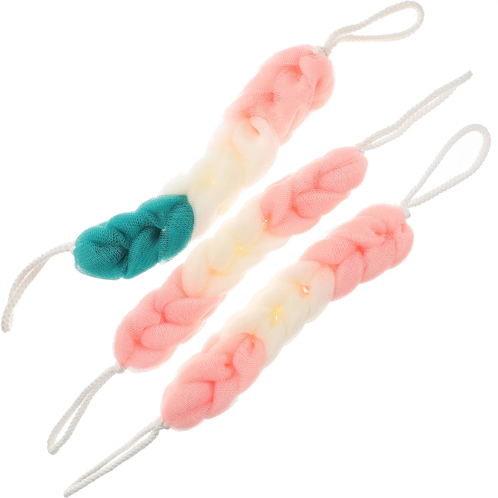 3Pcs Bath Pouf Exfoliating Shower Mesh Sponge Gentle Body Scrubber Long Bath Pouf for Dead Skin Removal Skin
3Pcs Bath Pouf Exfoliating Shower Mesh Sponge Gentle Body Scrubber Long Bath Pouf for Dead Skin Removal Skin