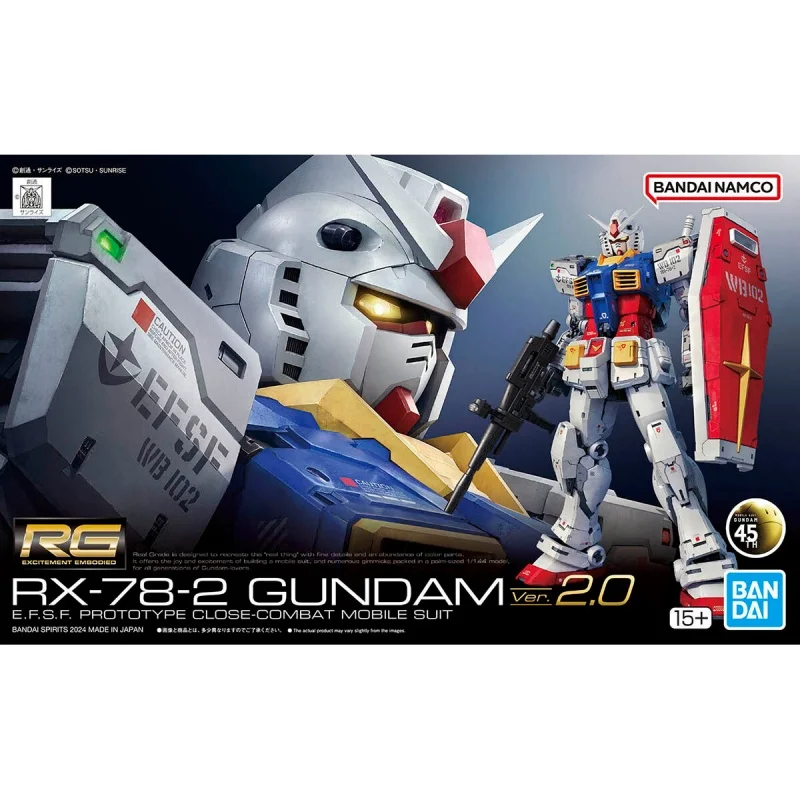 В наличии: Оригинальная модель Bandai RG 1/144 RG-Gundam, новая, в коробке, фигурка аниме-персонажа, игрушка-модель для гаража.
В наличии: Оригинальная модель Bandai RG 1/144 RG-Gundam, новая, в коробке, фигурка аниме-персонажа, игрушка-модель для гаража.