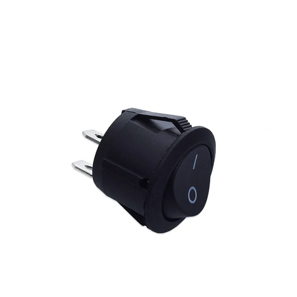 High Quality Rocker Switches Switches Round Rocker Switch SPST Camper 2 Stalls 6A250V For Camper Van Replacement
High Quality Rocker Switches Switches Round Rocker Switch SPST Camper 2 Stalls 6A250V For Camper Van Replacement