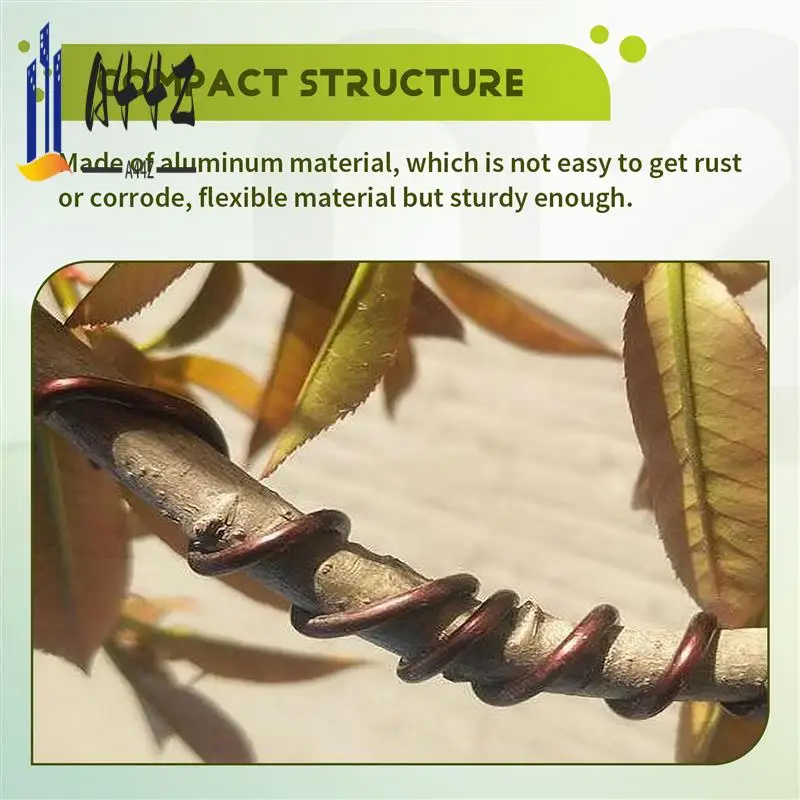 A44Z-5 Roll Tree Training Bonsai Wire Cutter Анодированная алюминиевая проволока для удержания ветвей бонсай Маленькие плавки (коричневый)
A44Z-5 Roll Tree Training Bonsai Wire Cutter Анодированная алюминиевая проволока для удержания ветвей бонсай Маленькие плавки (коричневый)