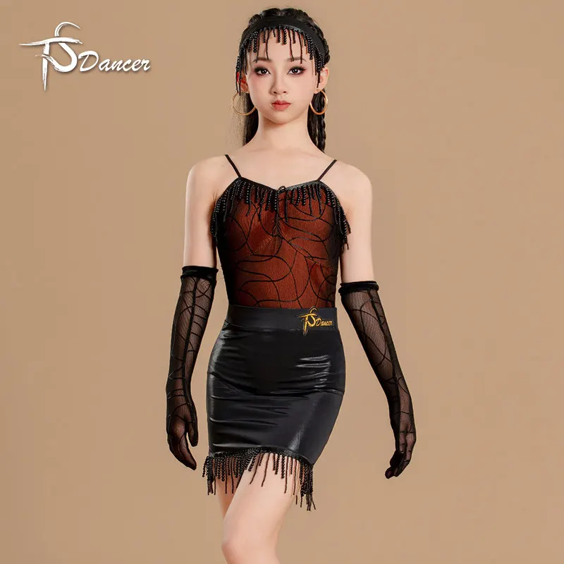 Детское платье с лямкой на шее для латинских танцев для девочек, костюм для соревнований, чача, самбы, румбы, юбка с кисточками, детская танцевальная одежда для выступлений на сцене
Детское платье с лямкой на шее для латинских танцев для девочек, костюм для соревнований, чача, самбы, румбы, юбка с кисточками, детская танцевальная одежда для выступлений на сцене